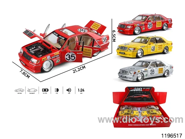1:24 alloy pull back car