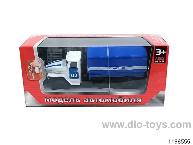 1:43 alloy pull back car