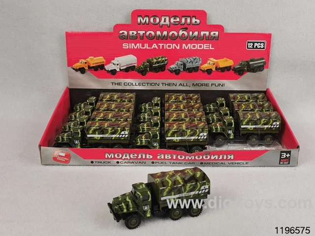 1:43 alloy pull back car