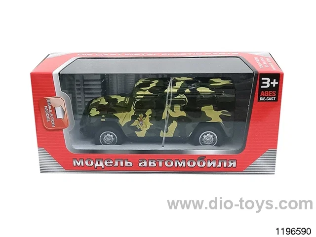 1:43 alloy pull back car