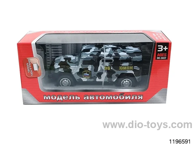 1:43 alloy pull back car
