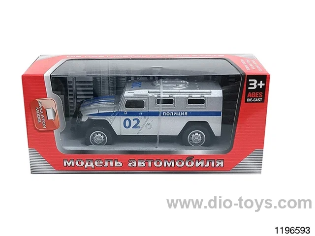 1:43 alloy pull back car