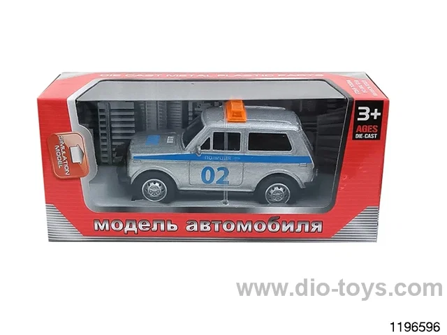 1:43 alloy pull back car