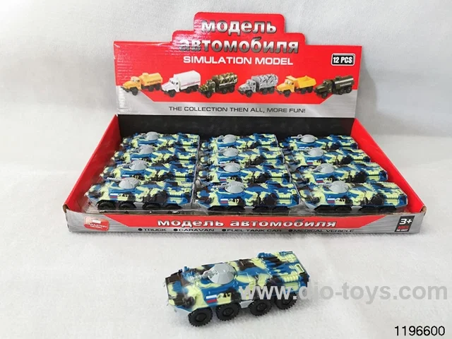 1:43 alloy pull back car