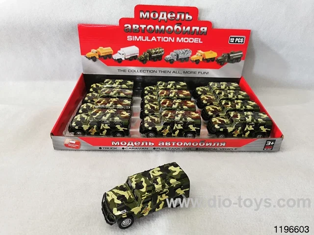 1:43 alloy pull back car