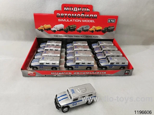 1:43 alloy pull back car