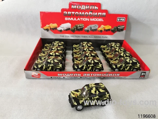 1:43 alloy pull back car