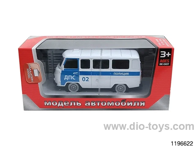 1:43 alloy pull back car