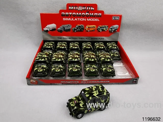 1:43 alloy pull back car