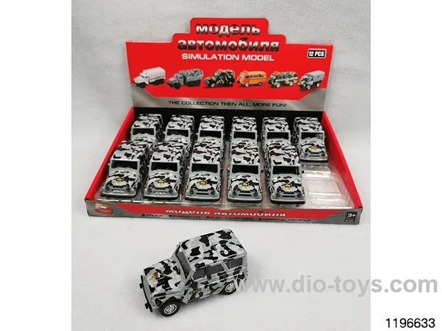 1:43 alloy pull back car