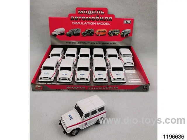 1:43 alloy pull back car