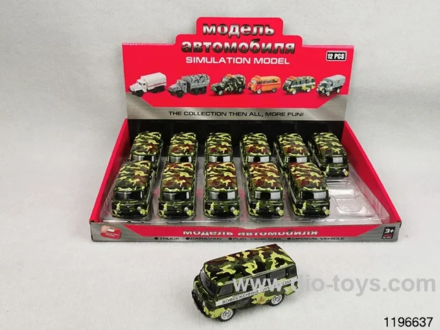 1:43 alloy pull back car