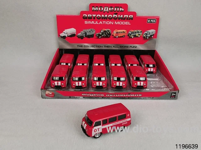 1:43 alloy pull back car