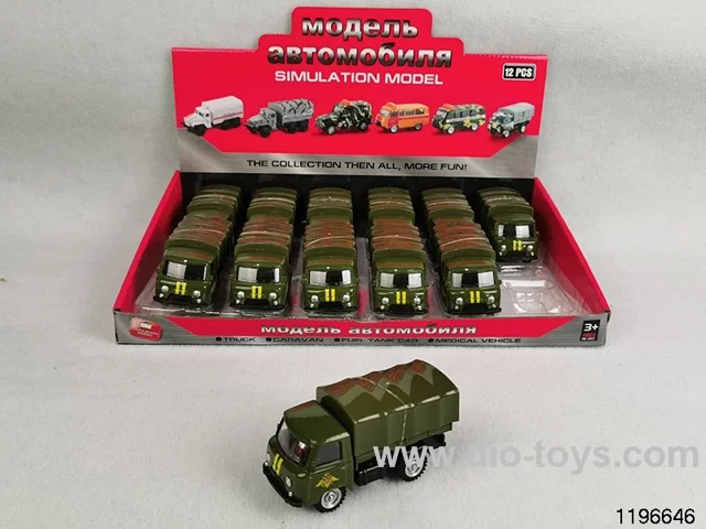 1:43 alloy pull back car
