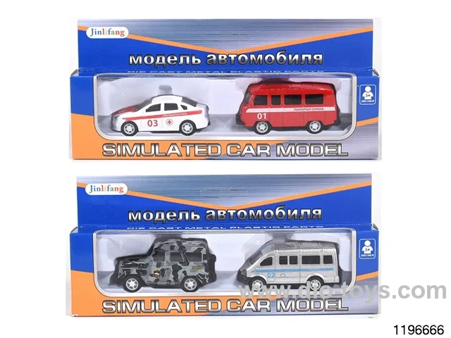 1:64 alloy pull back car