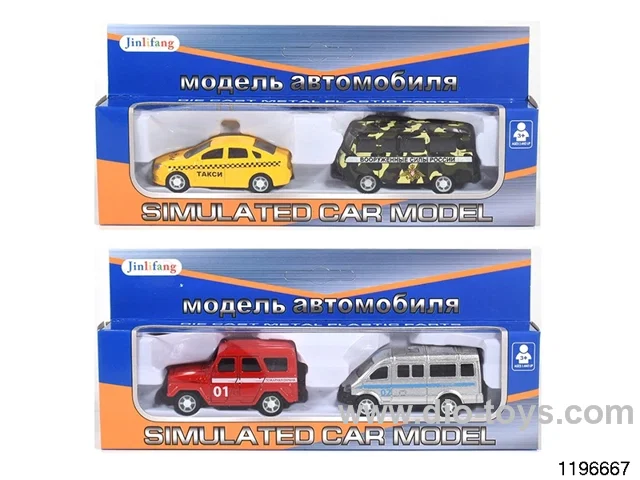 1:64 alloy pull back car