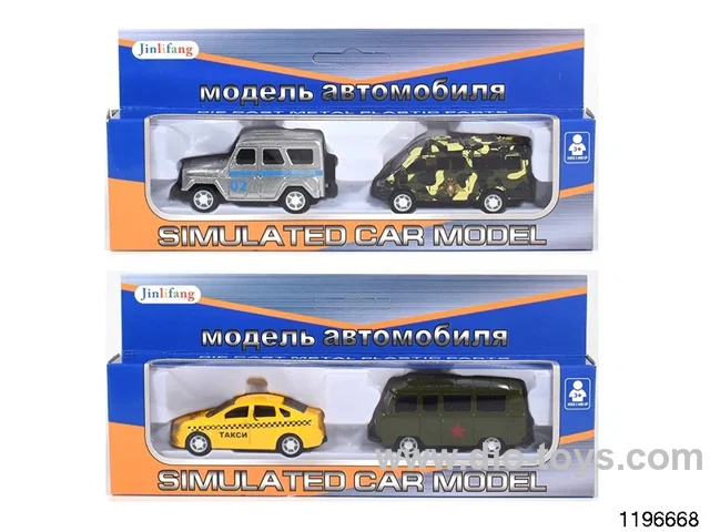 1:64 alloy pull back car