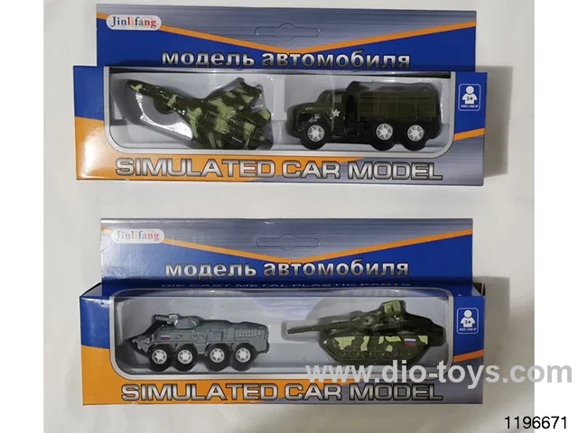 1:64 alloy pull back car