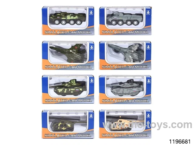 1:64 alloy pull back car