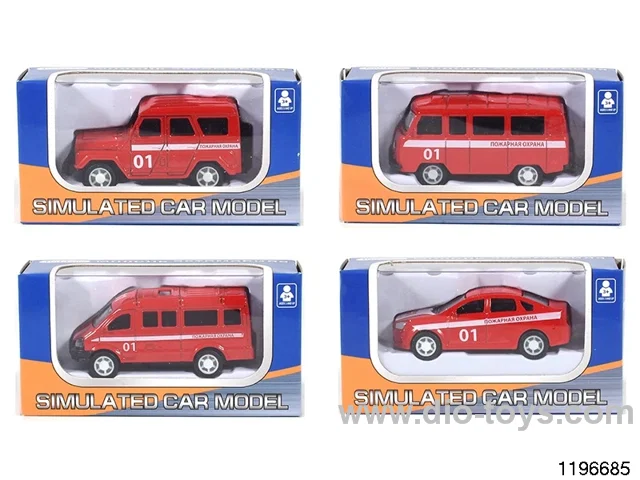1:64 alloy pull back car