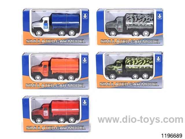 1:64 alloy pull back car