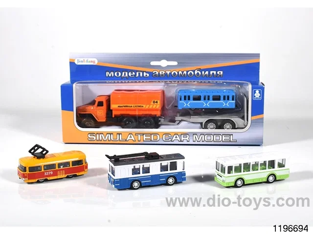 1:43 alloy pull back car
