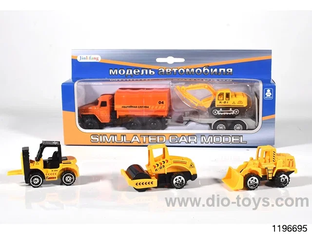 1:43 alloy pull back car