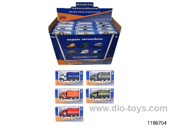 1:64 alloy pull back car