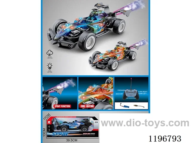 27MHZ 1:14 5ch rc car with light/water bottle 2colors mixed included 3.7V battery