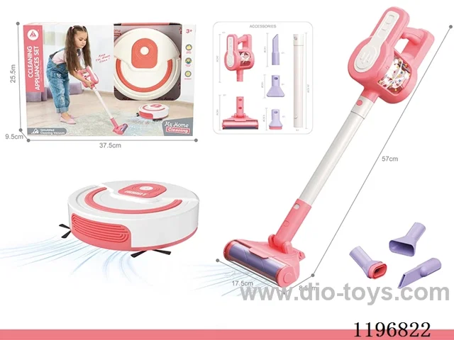 Appliance electric vacuum cleaner sweeper set (function: vacuum cleaner electric 2 * AA not included / sweeper electric universal 3 * AA not included)