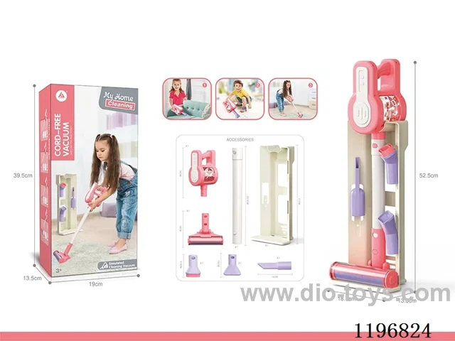 Appliance vacuum cleaner with base set (function: electric 2*AA not included)
