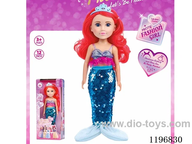 12 inch vinyl doll