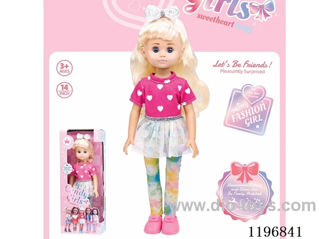14 inch vinyl doll