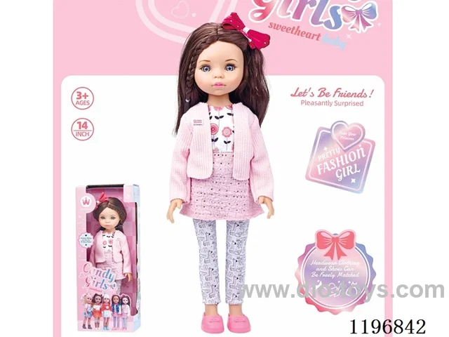 14 inch vinyl doll