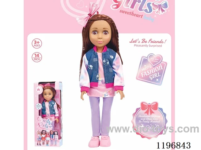 14 inch vinyl doll