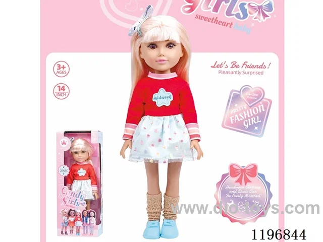 14 inch vinyl doll