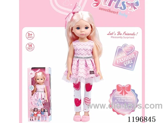 14 inch vinyl doll
