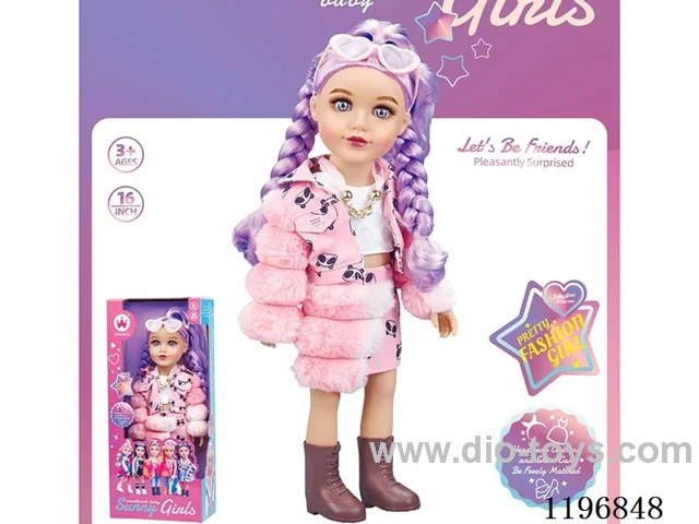 16 inch vinyl doll