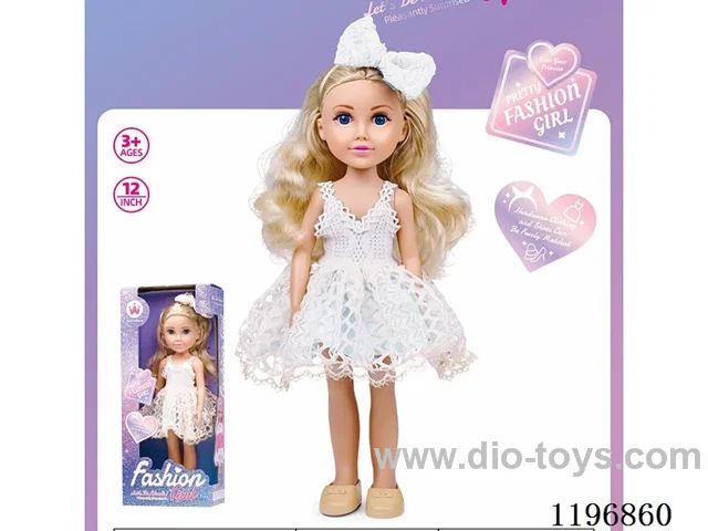 12 inch vinyl doll