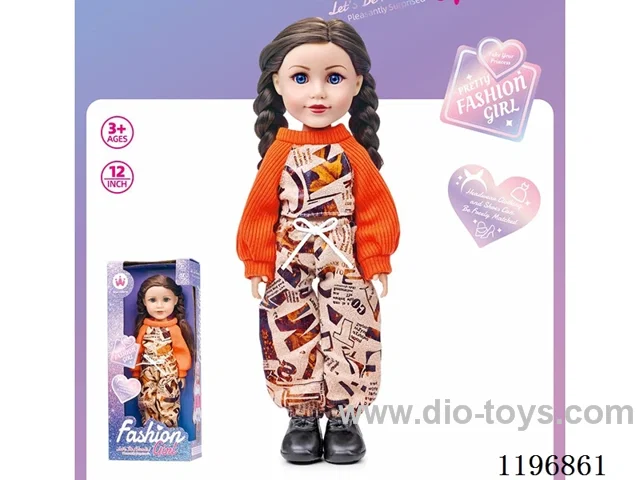 12 inch vinyl doll