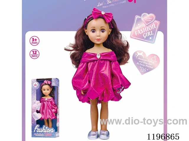 12 inch vinyl doll