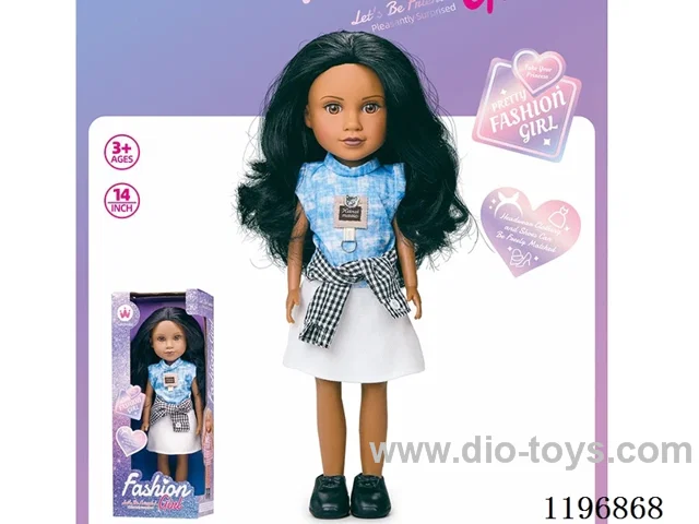 14 inch vinyl doll