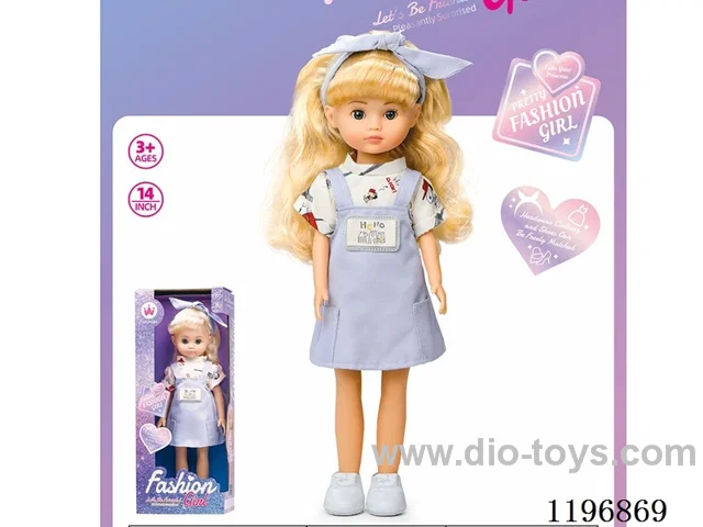 14 inch vinyl doll
