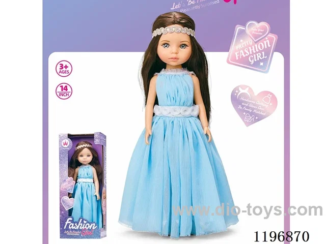 14 inch vinyl doll