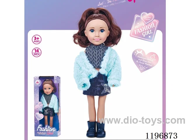 14 inch vinyl doll