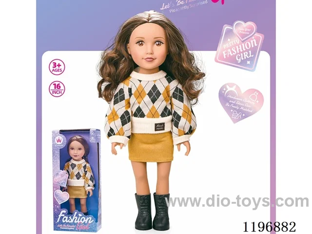 16 inch vinyl doll