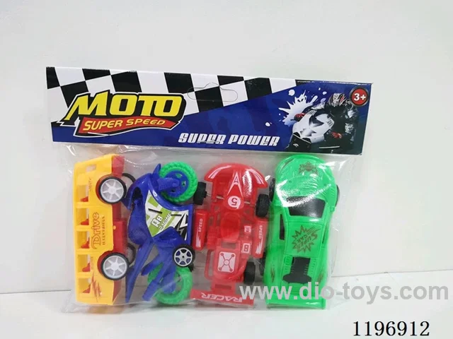 4PCS free wheel car