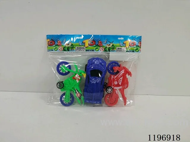 3PCS free wheel car