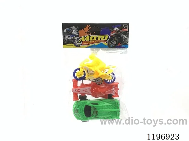 3PCS free wheel car