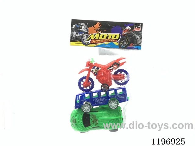 3PCS free wheel car